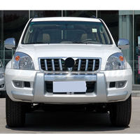 Grille avant chromée/noire 53101-60310 pour Toyota Land Cruiser FJ120 Prado 120 2003 2004 2005 2006 Grille de pare-chocs avant