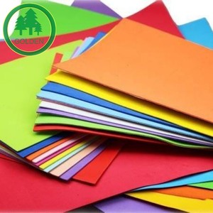 กระดาษสีคุณภาพสูงจากโรงงานโดยตรง กระดาษพิมพ์ออฟเซ็ตสี สำหรับการ์ดอวยพร - Product Image 4
