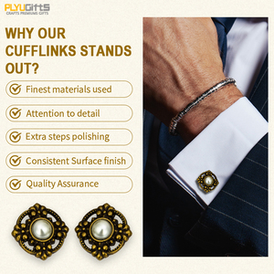 Thời Trang Tùy Chỉnh Kim Loại Rỗng May Nút Tất Cả Các Trận Đấu 3D Ngọc Trai Cổ Điển Mạ Shank Nút Cho Đồng Phục Quần Áo Phù Hợp Với Áo Khoác May Mặc - Product Image 2