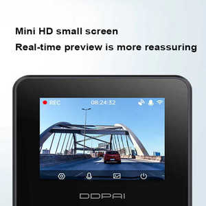 NOUVEAU DDPAI Z50 Pro Caméra de tableau de bord GPS avec GPS intégré, vision nocturne, capteur G, ADAS, caméra de rétroviseur, angle de 150-180 degrés, garantie 1 an - Product Image 2