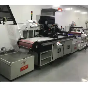 Digital Membrane Switch Roll to Roll Silk Screen Printing Machine