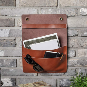 Organizador de Pared de Cuero PU, Bolsillos Colgantes para Almacenamiento y Organización, Venta al Por Mayor de Fábrica - Product Image 3