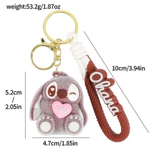 Adorable Llavero de Goma con Diseño <span class=keywords><strong>Extraterrestre</strong></span>, Anillo para Bolsa, Pequeño Regalo para Niños - Product Image 6