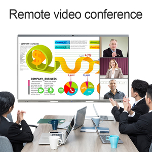 Pantalla Interactiva Plana de 75-110 Pulgadas, 4K UHD, 20 Puntos Táctiles, Sistema Dual Android y Alto Brillo de 400nits para Oficina Corporativa - Product Image 2