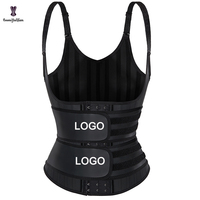 Débardeur Corset en Latex Amovible à Bretelles, Haute Compression, Grande Taille, Effet Gainant et Sculptant pour Femmes, Amincissant et Aide à la Perte de Poids