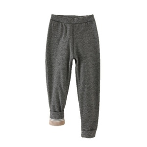 <span class=keywords><strong>Legging</strong></span> rayé <span class=keywords><strong>thermique</strong></span> en polyester double couche épais doublé polaire pour garçons, uniforme scolaire automne-hiver pour enfants - Product Image 5