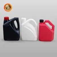 Hdpe garrafa de plástico de óleo motor vazio de 2 litros para óleo lubrificante