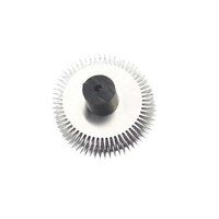 Rouleau de soin de la peau en acier personnalisé avec micro-aiguilles, micro-aiguilles photochimiques pour le soin de la beauté