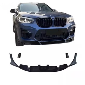 Alerón Delantero Estilo 3D en Negro Brillante X3M G01 para <span class=keywords><strong>BMW</strong></span> <span class=keywords><strong>X4</strong></span> <span class=keywords><strong>M</strong></span> G02 Sport 2019, Accesorios Exteriores - Product Image 1