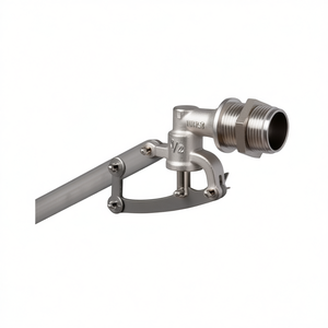 Válvula de llenado de latón con flotador de 1 pulgada, varilla AISI 430 con pasadores para control de nivel de tanque - Product Image 3