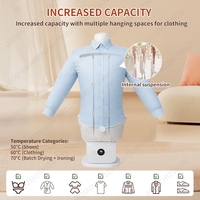 Secadora de Ropa Inflable OEM, Plancha de Aire Caliente Automática para Camisas, Pantalones y Vestidos