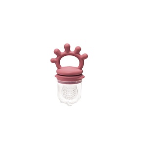 Safe Silicone Infant Fruit Feeder Pacifier with Cute Animal Pattern BPA Free Teething Toy Fresh Juice Feeder Wholesale - Product Image 1