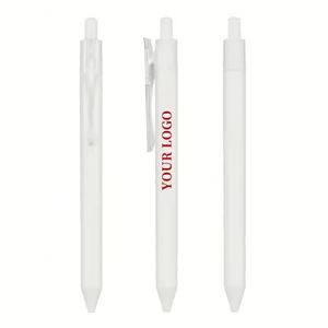 Promotional Custom Logo Printed Rubber Sprayed Hotel Use Gift Multi-color Black Ink 0.5mm Tip Plastic Gel <b>Pen</b> - Product Image 6