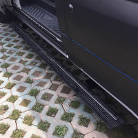 Marchepied électrique automatique de pièces automobiles de véhicules utilitaires de luxe pour FORD TRANIST Van porte centrale en alliage d'aluminium hautement poli