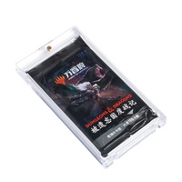 Porte-cartes magnétique en plastique pour cartes de sport, avec fermeture à bouton, blocage RFID, pour cartes de baseball, étui Tarjetero, utilisation pour cartes de visite tendance