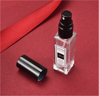 Mini flacon avec vaporisateur en verre 10ml avec bouchon à vis, atomiseur de parfum rechargeable, Portable
