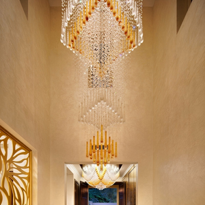 <span class=keywords><strong>Lampadario</strong></span> Artistico ANNO su Misura con Rami in Stile Arabo e Luci LED <span class=keywords><strong>per</strong></span> <span class=keywords><strong>Ingresso</strong></span> Villa - Product Image 1