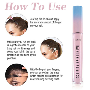 <span class=keywords><strong>Bellezon</strong></span> Anti Frizz Baby Hair Flyaway Tamer Hair Gel Varita Refrescante Aspecto elegante Acabado del cabello Stick - Product Image 6