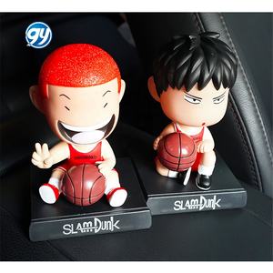 Adornos de coche GY Anime Q Slam-Dunk Master Sakuragi Hanamichi Rukawa <span class=keywords><strong>Kaede</strong></span> muñeca con cabeza móvil accesorios de producto Interior de coche - Product Image 4