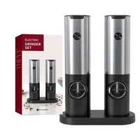 Buy Wholesale China Ubs Electric Pepper Grinder Rechargeable Salt Grinder  Or Pepper Mill Set, High Capacity Refillable With Bamboo Base & Grinder Salt  at USD 12.8