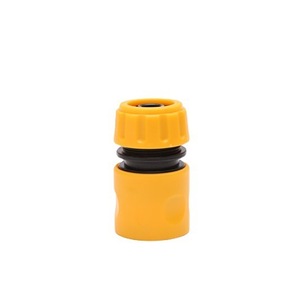 Conector Rápido Han Dabang ABS de 25mm con Conexión de Espiga para Tubería de Riego de Jardín, Amarillo, Flujo de 4 Puntos - Product Image 2