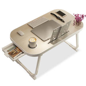 Mesa Plegable de Madera al por Mayor, Mesa Plegable para Cama, Escritorio para Portátil, Mesas Portátiles para Cama - Product Image 1