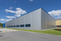 Taller con Estructura de Acero de Múltiples Vãmetros |   Planta Industrial Ligera |   Edificio de Almacén Expandible con Grúa Integrada