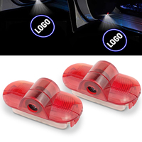 Projecteur de logo de porte de voiture LED, lumière fantôme pour VW Golf 4, Lavida, Touran, Caddy, Beetle, Bora, accessoires de voiture