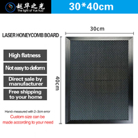 Accessoires de Machine de sculpture de gravure Laser CO2 pour Table de travail en nid d'abeille en carbone fer aluminium panneau Composite longueur d'onde 1064nm