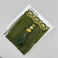 Accessoires de dentelle pour rideaux, accessoires de canapé, rangée de cordes de 13 cm, rangée de torsades de pâte frite, rangée de perles décoratives, vente en gros