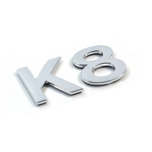 Profesión personalizado personalizar marca de alta calidad Hazte propio emblemas de coche impermeables de metal de lujo - Product Image 5