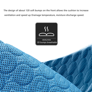 Vendita calda Cuscino per Sedile <span class=keywords><strong>Auto</strong></span> di Raffreddamento per Ufficio Casa hotel Seduta TPE Cuscini in GEL Memory Schiuma Materasso Pressione - Product Image 4