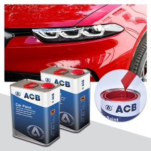 สีพ่นรถยนต์คุณภาพสูงแบบเงาพิเศษ 1K เบสโค้ท พร้อมสารป้องกันรังสียูวี และเบสโค้ทอะคริลิกอีพ็อกซี่ - Product Image 4