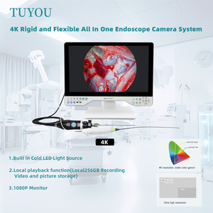Système d'endoscope UHD de haute qualité rigide et flexible 24 pouces tout en un enregistreur vidéo utilisation de la caméra dans le <span class=keywords><strong>bronchoscope</strong></span> - Product Image 4