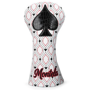 High-Quality <b>Golf</b> Club <b>Covers</b> with Poker Suit Design Embroidery & Easy-Clean <b>Golf</b> <b>Head</b> <b>Covers</b> <b>Golf</b> Custom Headcover - Product Image 1