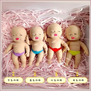 Juguete de Peluche con Forma de Muñeca para Bebés, Figura de Bolsillo de Rebote Lento, para Coleccionistas, Decoración de Escritorio, Recuerdo de Fiesta y Regalo Relajante - Product Image 2