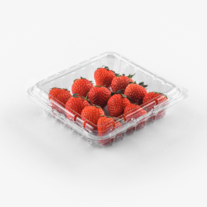 Caixa de Embalagem para Frutas Frescas Personalizada de Fábrica a Preço Acessível, Caixa Clamshell, Recipiente de Plástico para Mirtilos - Product Image 2