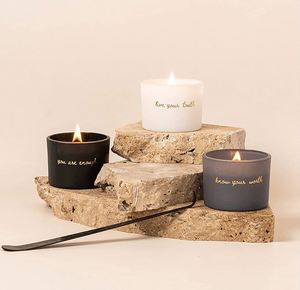 New Style Luxury Gift Wholesale 100% Natural Soy Scented Candle <b>Set</b> with Premium <b>Essential</b> <b>Oils</b> Relax Gift <b>Sets</b> for Women - Product Image 5