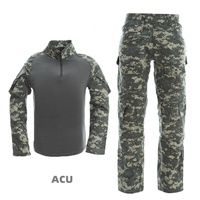 Ensemble de vêtements tactiques pour hommes à manches longues, vêtements de camouflage tactique, équipement de chasse, équipement de paintball pour hommes