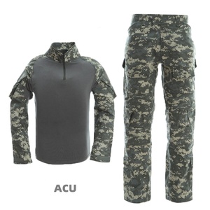 Conjunto de Ropa Táctica de Manga Larga para Hombre, Camuflaje, para Caza, Paintball, con Protecciones - Product Image 2