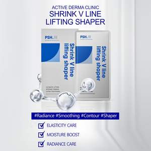 Masque facial en feuille PSH Shrink V Line Lifting Shaper, effet liftant ultime, raffermissant intense, ultra tenseur, pour tous types de peaux, lot de 5. - Product Image 4