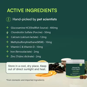 Suplemento para Articulaciones de Perro en Gránulos, Venta Caliente OEM ODM, Potente Cuidado Nutricional para las Articulaciones de Mascotas - Product Image 4