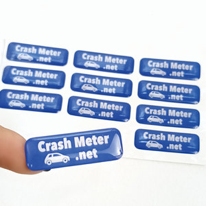 Biểu tượng tùy chỉnh Dome Sticker in ấn không thấm nước 3D Logo Sticker Epoxy nhãn nhựa - Product Image 3