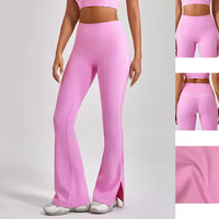 Nouvel Ensemble de Sport 3 Pièces Activewear Fabricants Doux Tricot Nude Dos Nu Soutien-Gorge de Sport Short Legging Ensemble Survêtement Femme
