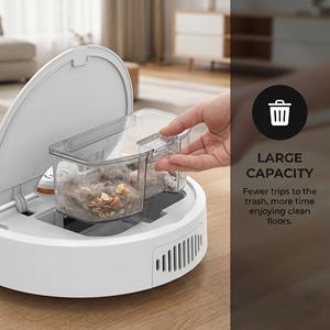 Robot Aspiradora de Última Generación en Oferta, Diseñado para el Cuidado de Pisos, con Sistema de Limpieza 3 en 1, Aspiradora Húmeda y Seca con Bajo Nivel de Ruido - Product Image 6