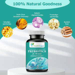 Prébiotiques de haute qualité pour femmes en capsules avec racine de bardane. Renforcez vos défenses naturelles. Renforcez les défenses naturelles du corps. - Product Image 3