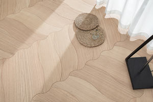 أرضيات باركيه فاخرة من خشب البلوط الطبيعي مقاومة للماء مع سطح مانع للانزلاق وتركيب سهل للاستخدام الداخلي - Product Image 3