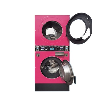 Commercial Electric Laundry Equipment <b>Top</b> <b>Load</b> Washing Machines Dryers Coin Operated Stainless Steel Wholesale - Product Image 4