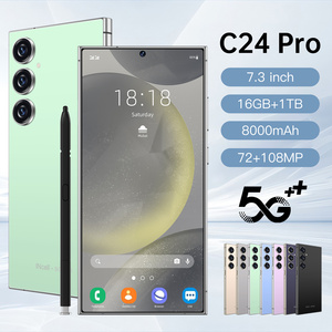 2025 nueva llegada S25 Ultra C24 Pro 7,3 pulgadas S24 Android 5G <span class=keywords><strong>Smartphone</strong></span> nuevo Dual SIM 16GB RAM MTK procesador 1TB ROM Global - Product Image 6