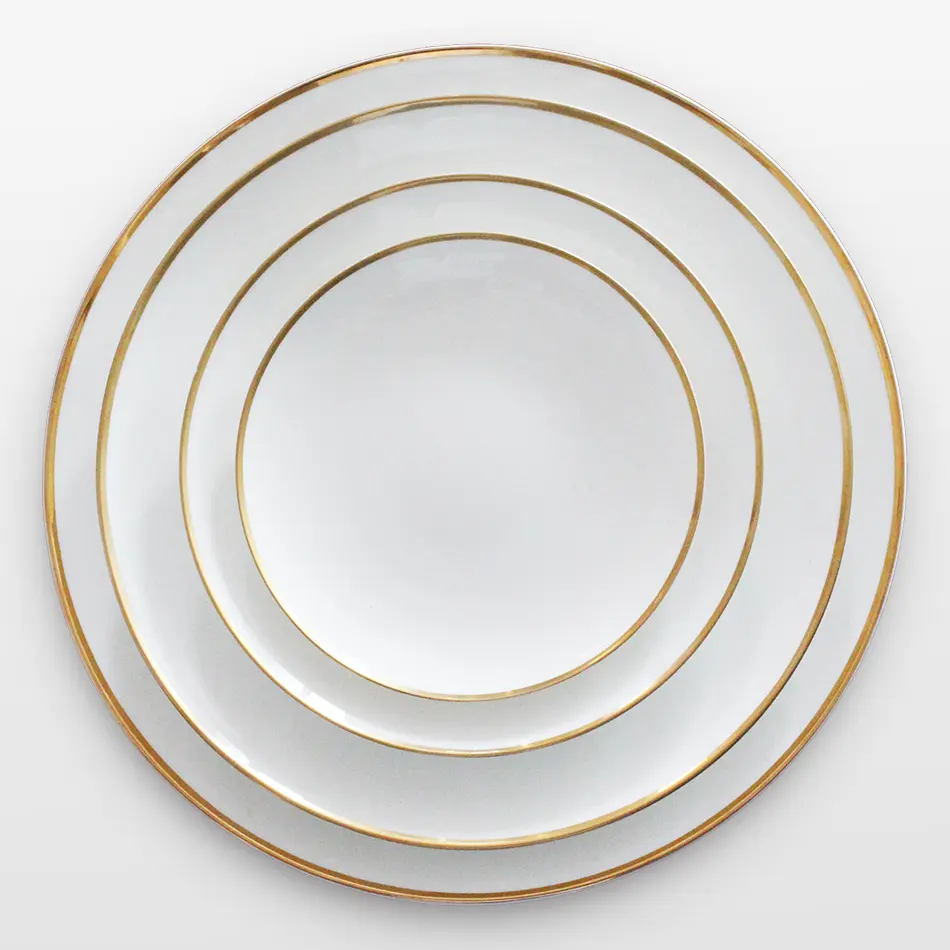 Hot sale 13 "decorativo elegante louça cerâmica placa placa de carregador de casamento jantar de porcelana placa cerâmica em relevo atacado